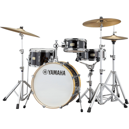Yamaha Stage Custom Hip 4-Piece Shell Pack in Raven Black
