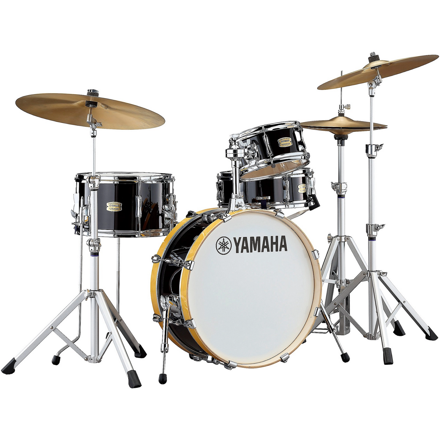 Yamaha Stage Custom Hip 4-Piece Shell Pack in Raven Black