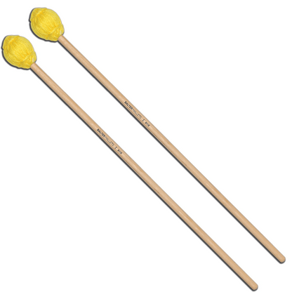 Balter B11B Ensemble Series, Yellow Yarn, Hard, Birch Mallets (Pair)