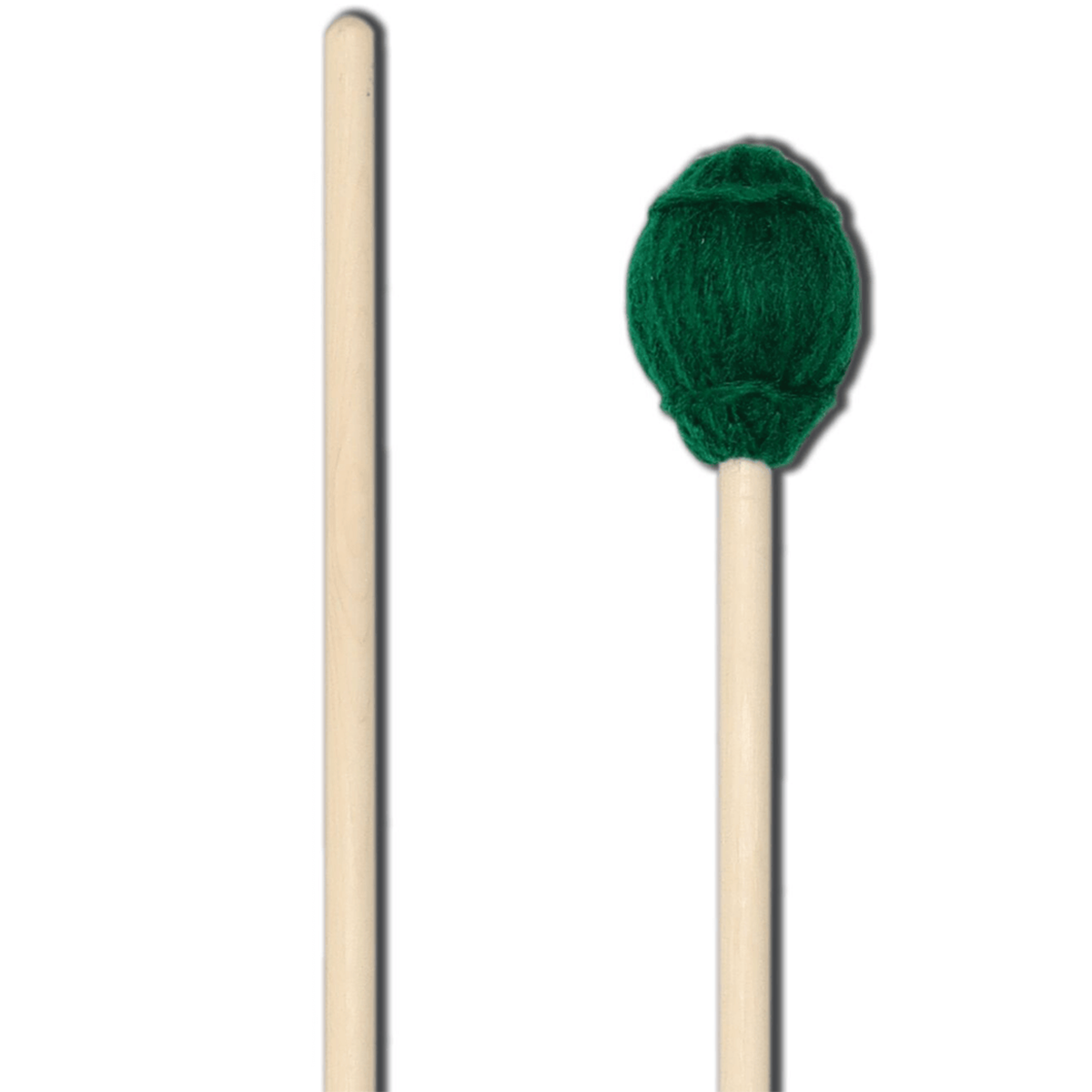 Balter B12B Ensemble Series, Green Yarn, Medium Hard, Birch Mallets (Pair)