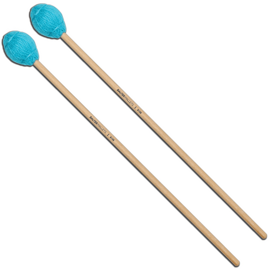 Balter B15B Ensemble Series, Aqua Yarn, Soft, Birch Mallets (Pair)
