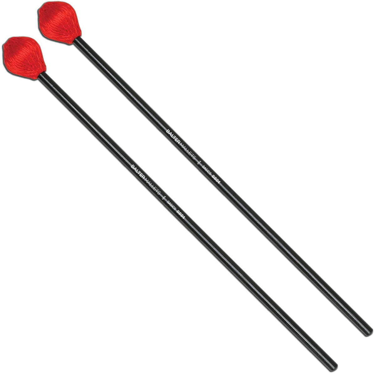Balter BBB6 Basics, Red Cord, Soft Mallets (Pair)