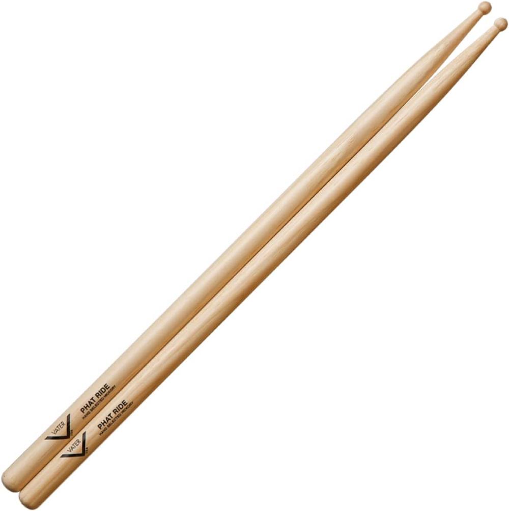 Vater VHPTRW Phat Ride Wood Tip Drumsticks