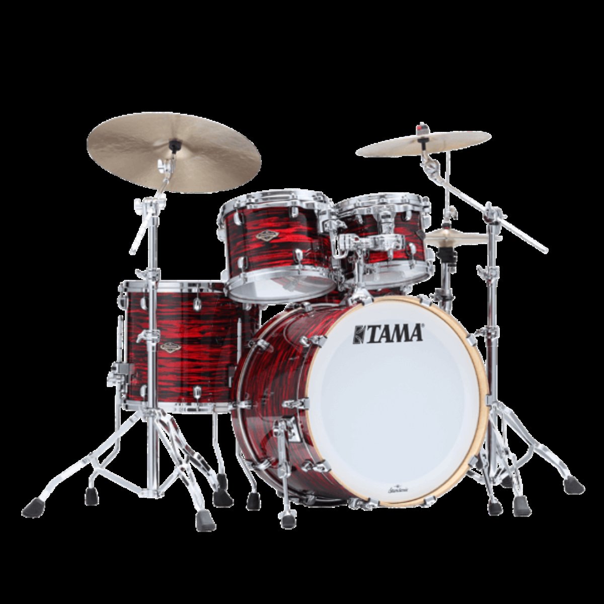 TAMA Starclassic Walnut Birch 3 Piece Shell Pack in Red Oyster