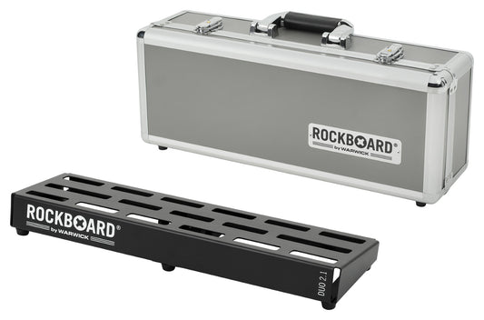 Warwick RockBoard DUO 2.1 Pedalboard with Flight Case 