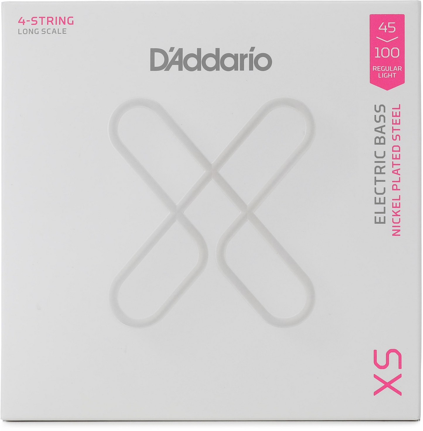 D'Addario Regular Light, Long Scale Coated Bass Strings 45-100 Gauge