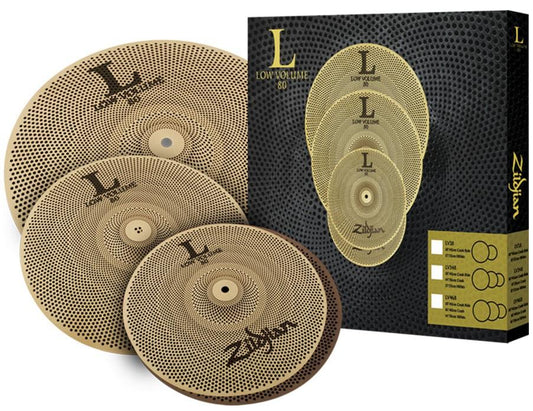Zildjian L80 Low Volume Cymbal Pack 13/14/18"