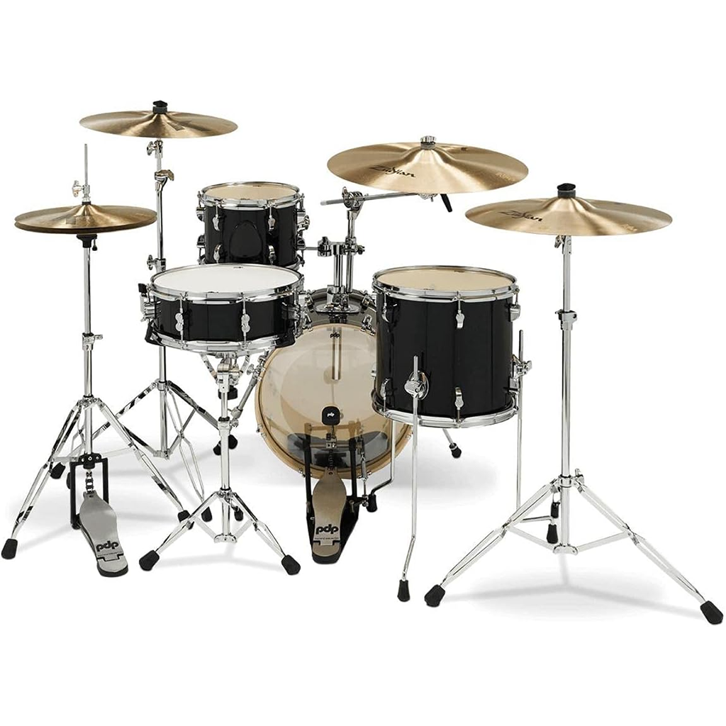 PDP New Yorker 4-Piece Shell Pack in Black Onyx Sparkle