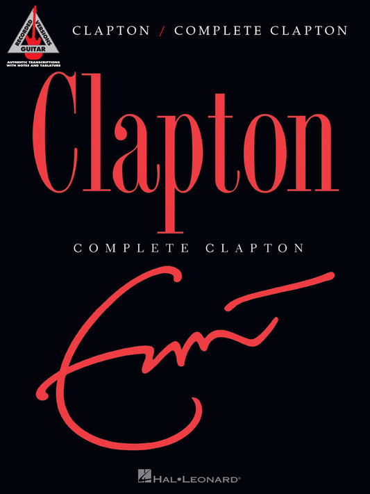 Eric Clapton Complete Clapton Guitar Tab RV