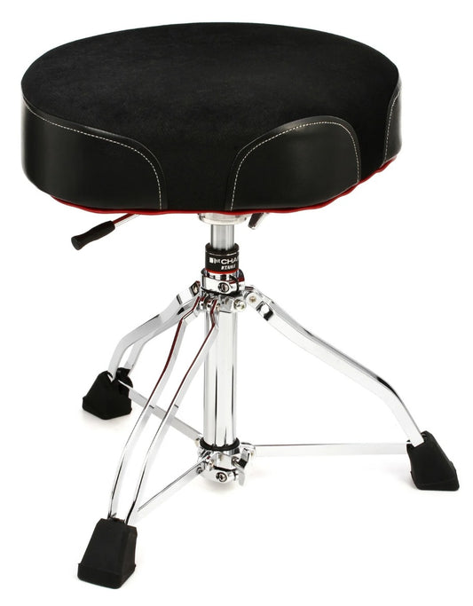 Tama 1st Chair Ergo Rider Hydraulix Cloth Top in Black