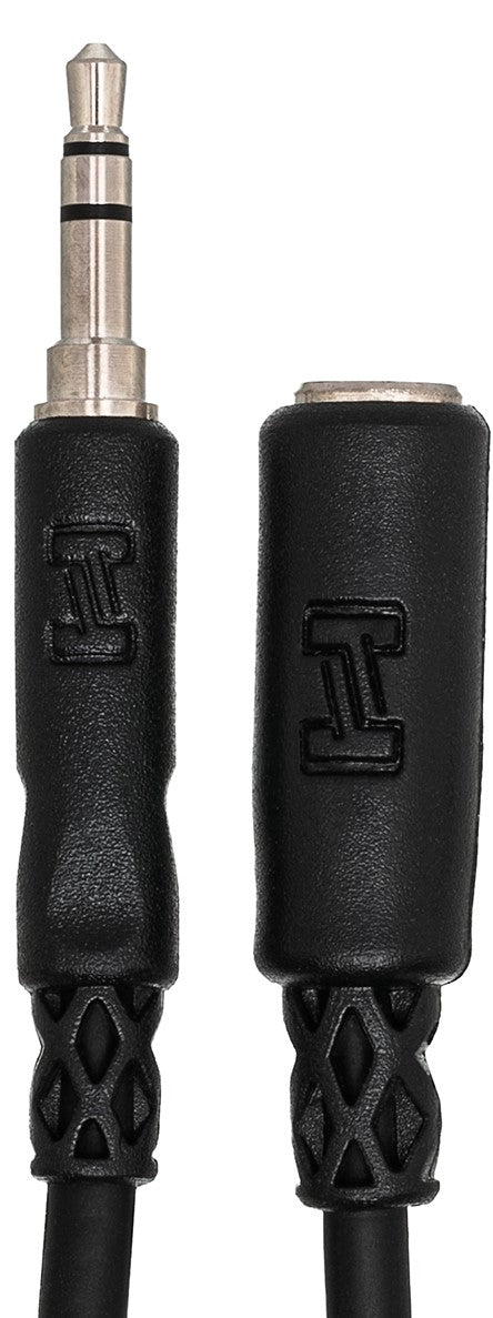 HOSA MHE110 Headphone Extension Cable 3.5 mm TRS to 3.5 mm TRS 10ft