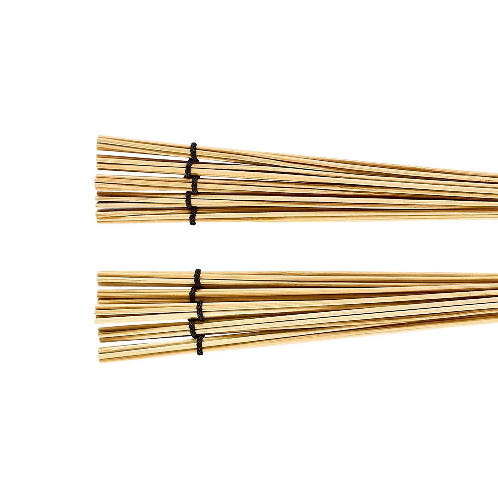Meinl Stick & Brush Bamboo Brush Multi Rod Bundle Sticks 1 Pair