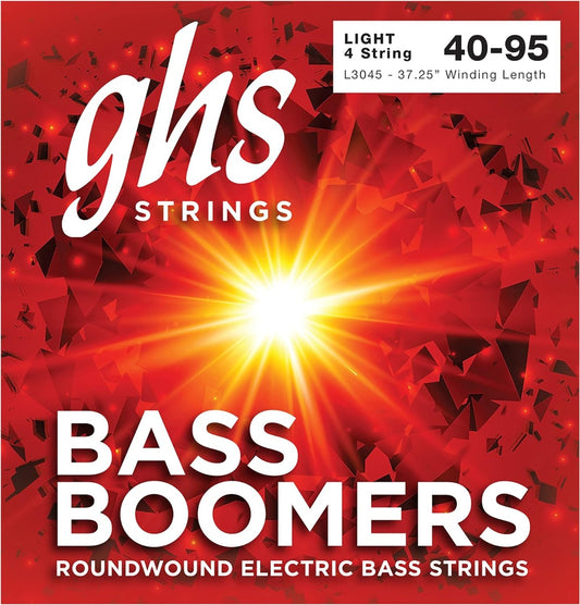 GHS L3045 4String  Bass Boomers Strings 40-95 Gauge