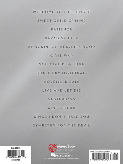 Guns N' Roses Greatest Hits PVG