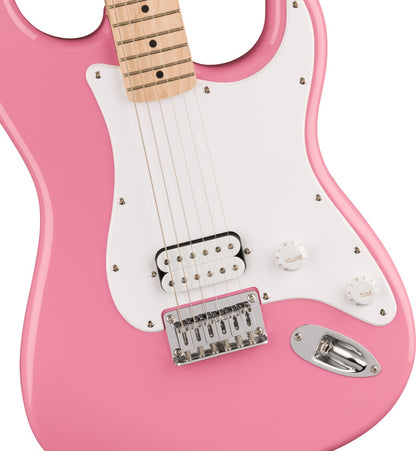 Squier Sonic Stratocaster HT H in Flash Pink