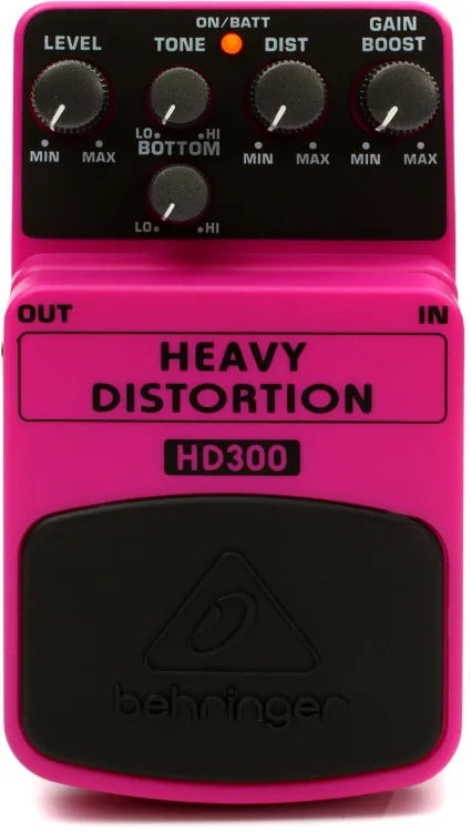 Behringer HD300 Heavy Distortion Pedal