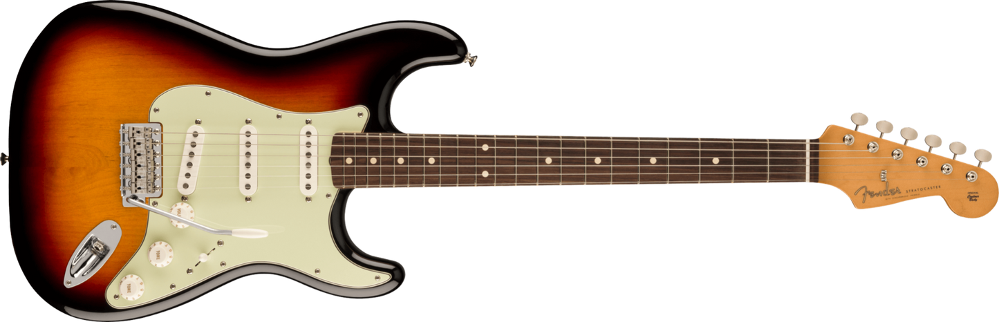 Fender Vintera II '60s Stratocaster, Rosewood Fingerboard in 3-Color Sunburst