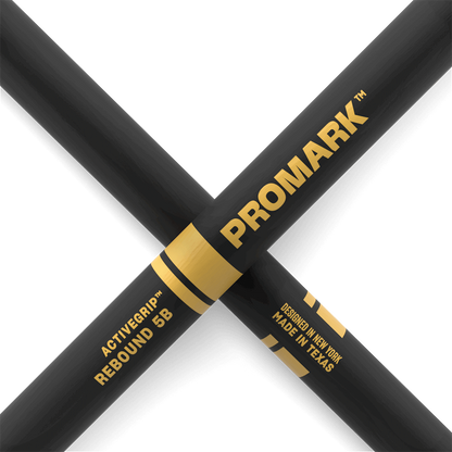 ProMark Rebound 5B ActiveGrip Hickory Drumstick aAcorn Wood Tip