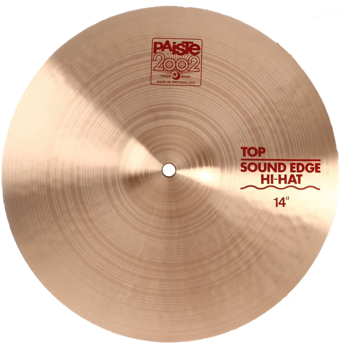 Paiste 14" 2002 Sound Edge Hi Hat Top