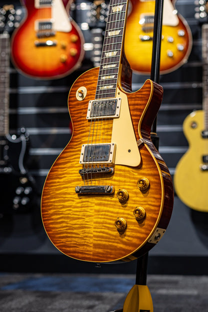 Gibson Custom 1959 Les Paul Standard Reissue, VOS in Iced Tea Burst | Hand Selected Top