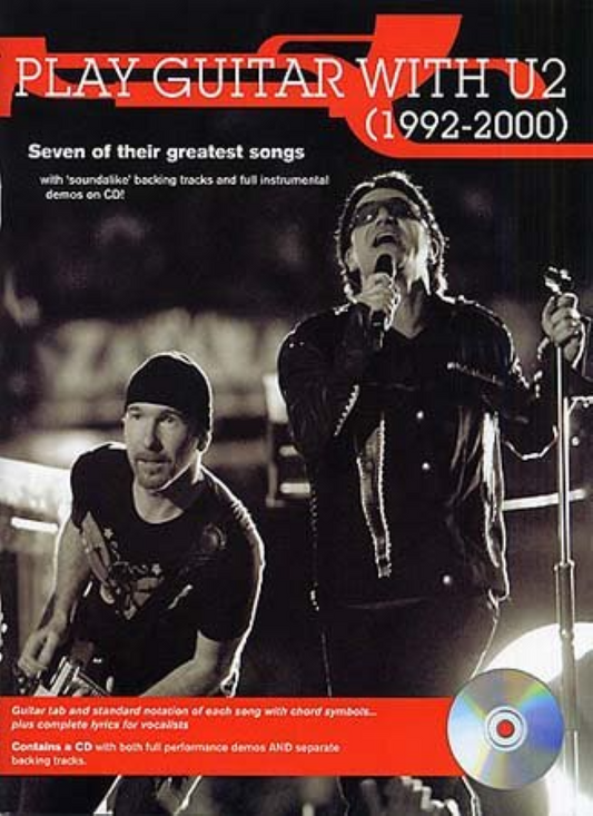 Play Guitar With U2 1992 To 2000 Tab