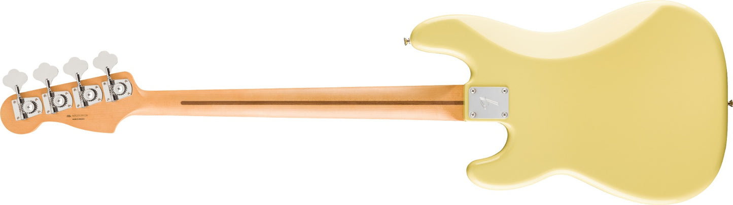 Fender Player II Precision Bass, Maple Fingerboard in Hialeah Yellow
