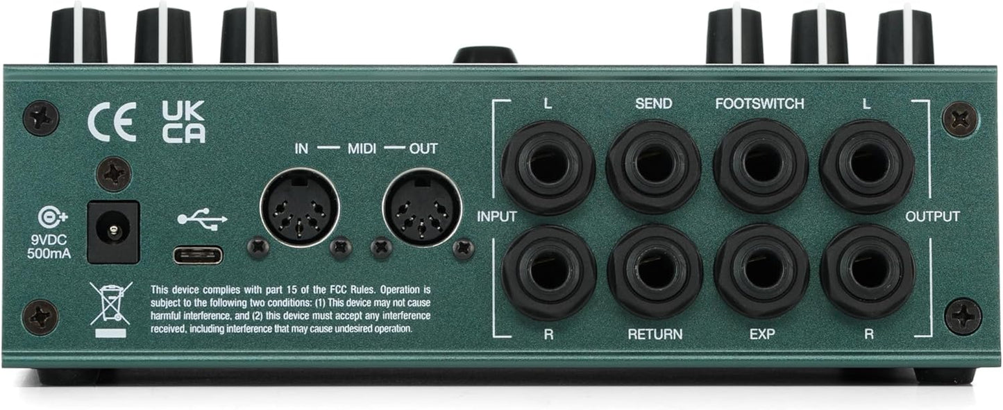 Electro Harmonix Oceans Abyss Advanced Reverb Laboratory Pedal