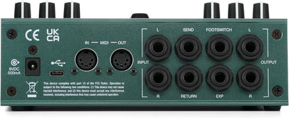 Electro Harmonix Oceans Abyss Advanced Reverb Laboratory Pedal