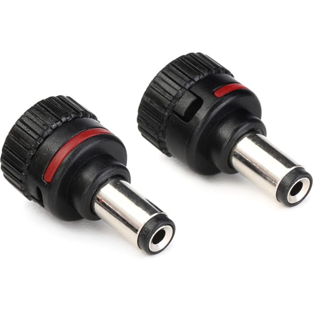 D'Addario XPND Pedal Power Male Plug 2 Pack
