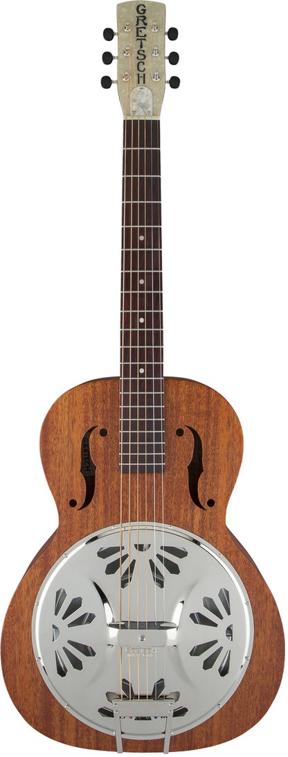 Gretsch G9200 Boxcar Round Neck Resonator Guitar in Natural