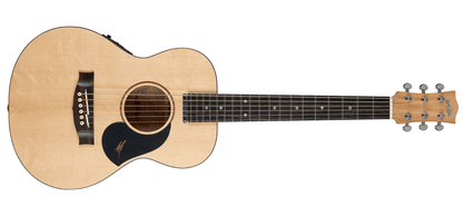 Maton EM6 Mini Acoustic Electric Guitar in Natural Satin