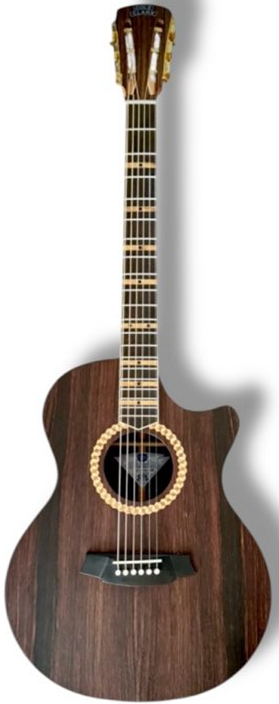 Cole Clark Studio Recording Deluxe Grand Auditorium in Natural Satin