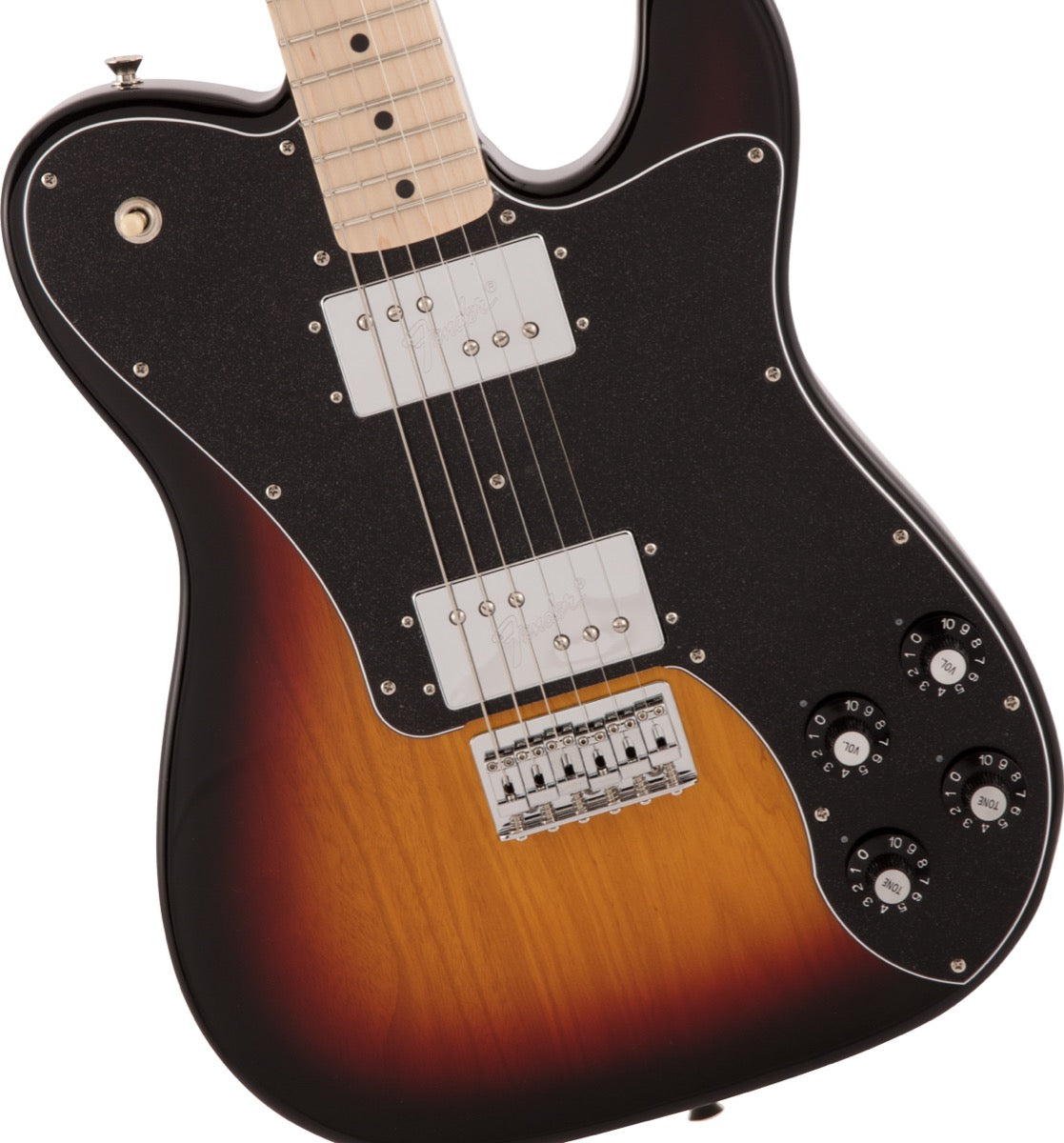 Fender Made in Japan Traditional 70s Telecaster Deluxe, Maple Fingerboard in 3-Color Sunburst