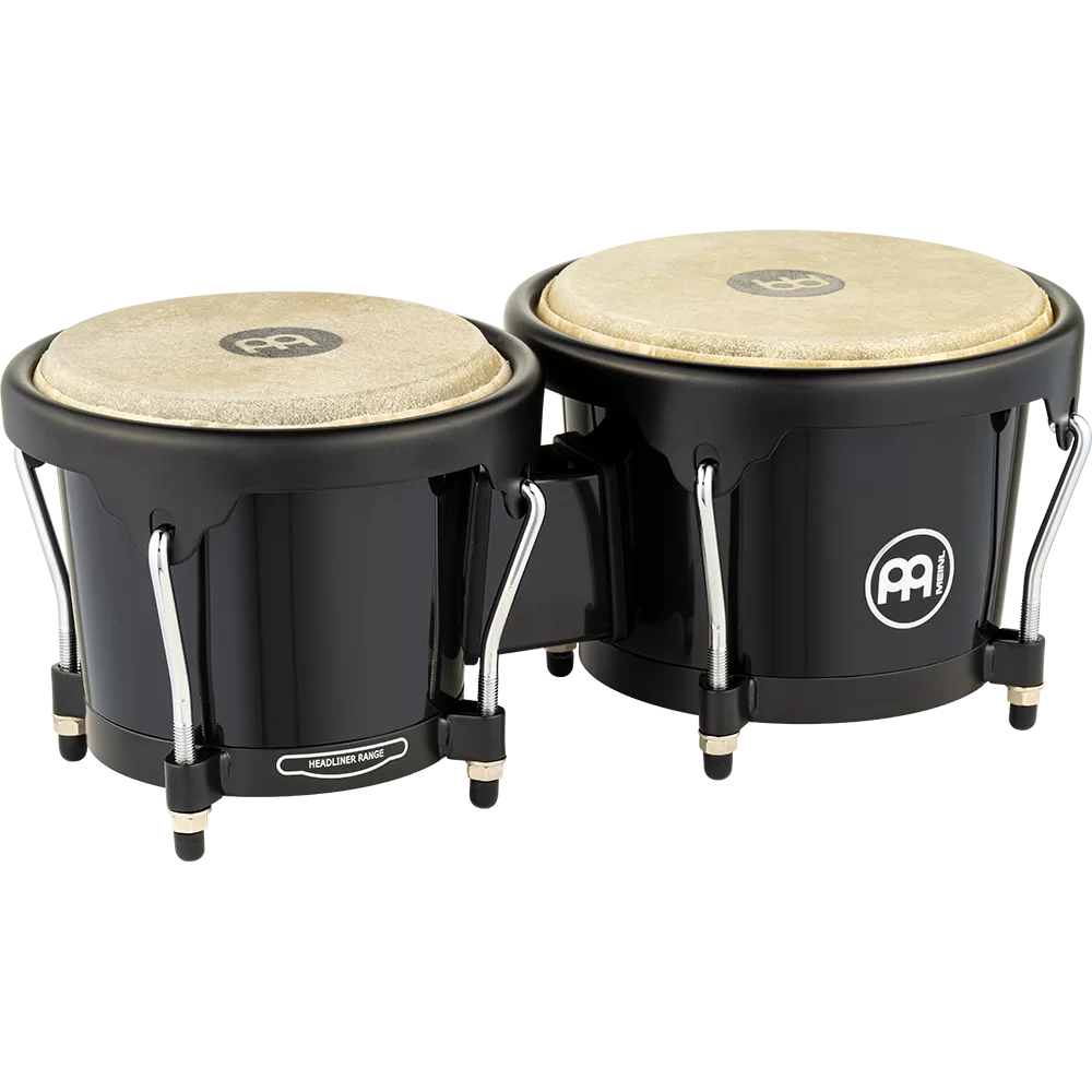 Meinl Percussion 6.5" and 7.5" ABS Bongo in Black