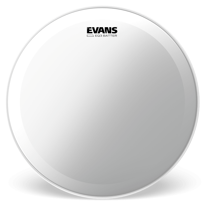 Evans 24" EQ3 Clear Drumheads