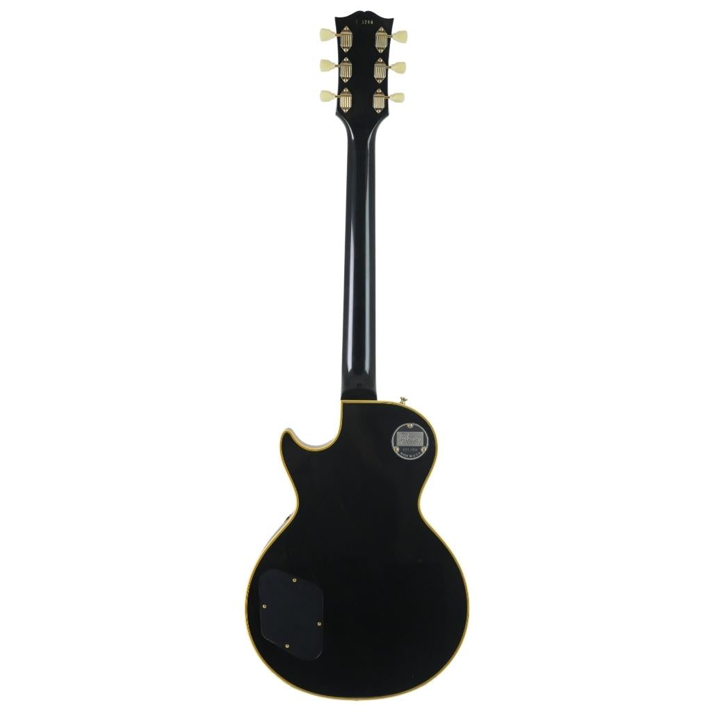 Gibson 1957 Les Paul Custom Reissue Electric Guitar in Ebony 2 Pickup