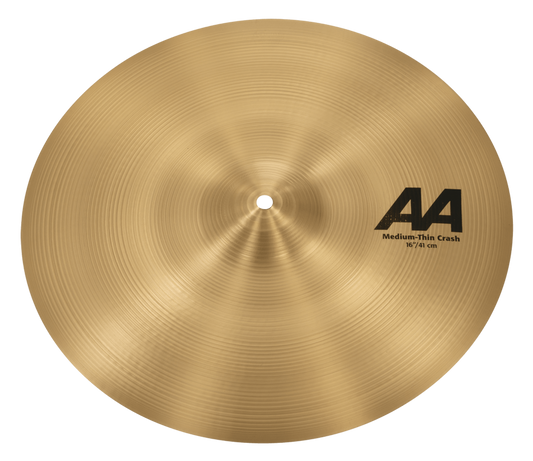 Sabian AA Medium Thin Crash 16"
