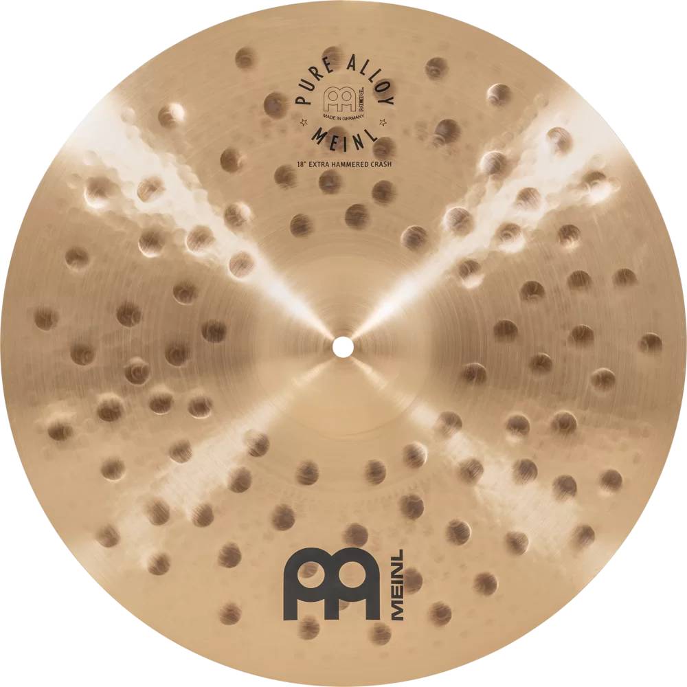 Meinl Cymbals Pure Alloy Extra Hammered Crash 18"