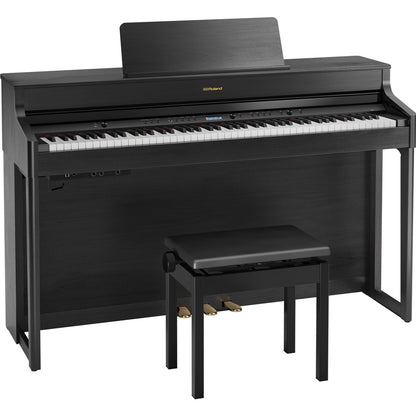 Roland HP702 Digital Piano in Charcoal Black