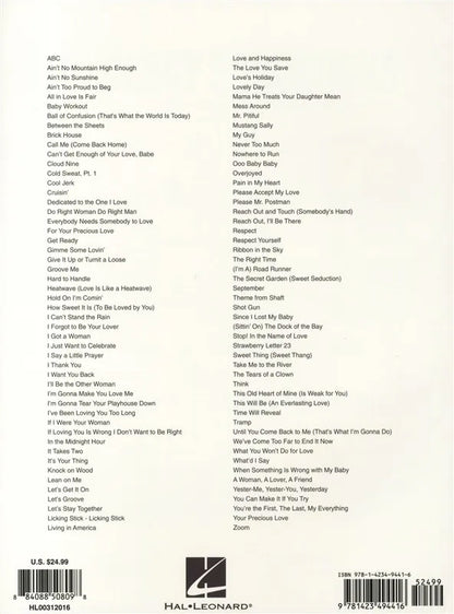 Anthology Of R&B Songs Gold Edition PVG