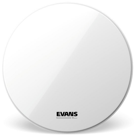 Evans 24" EQ3 Reso Smooth White No Port Drumheads