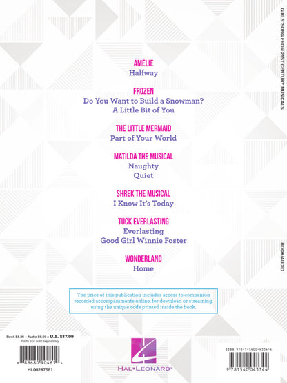 Girls' Songs from 21st Century Musicals BK/OLA