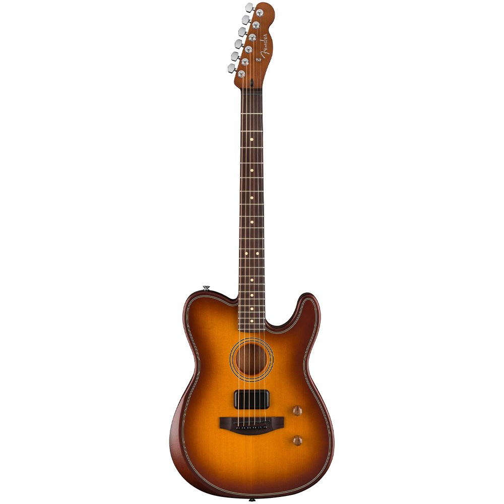 Fender Acoustasonic Standard Telecaster, Rosewood Fingerboard  in Honey Burst