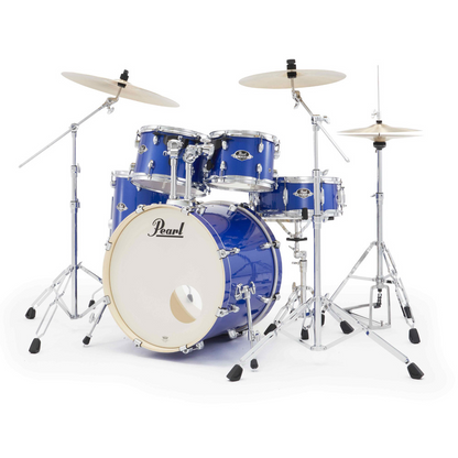 Pearl Export Plus 5-Piece Fusion Kit Drum Kit with Cymbal Pack in Midnight Blue