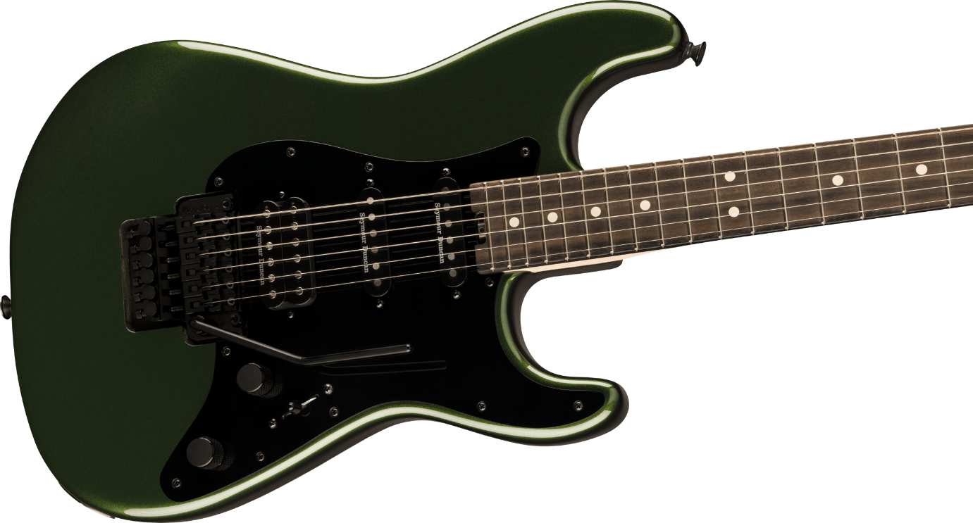 Charvel Pro Mod So Cal Style 1 HSS FR E Electric Guitar in Lambo Green