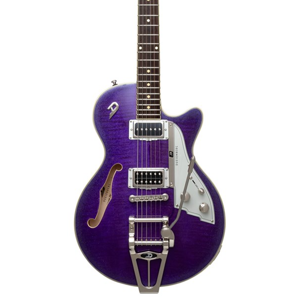 Duesenberg Starplayer TV Electric Guitar in Galaxy Burst Purple