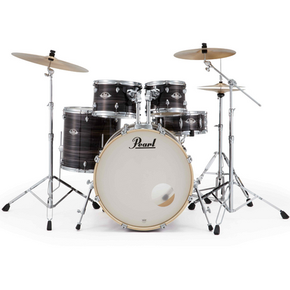 Pearl Export Plus 5-Piece Fusion Plus Drum Kit with Cymbal Pack in Metallic Amethyst Twist