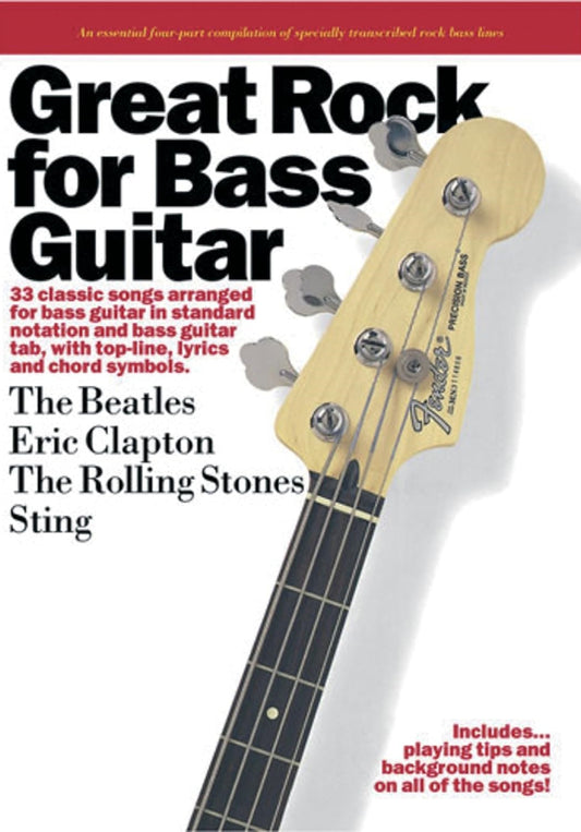 Great Rock For Bass Guitar Tab