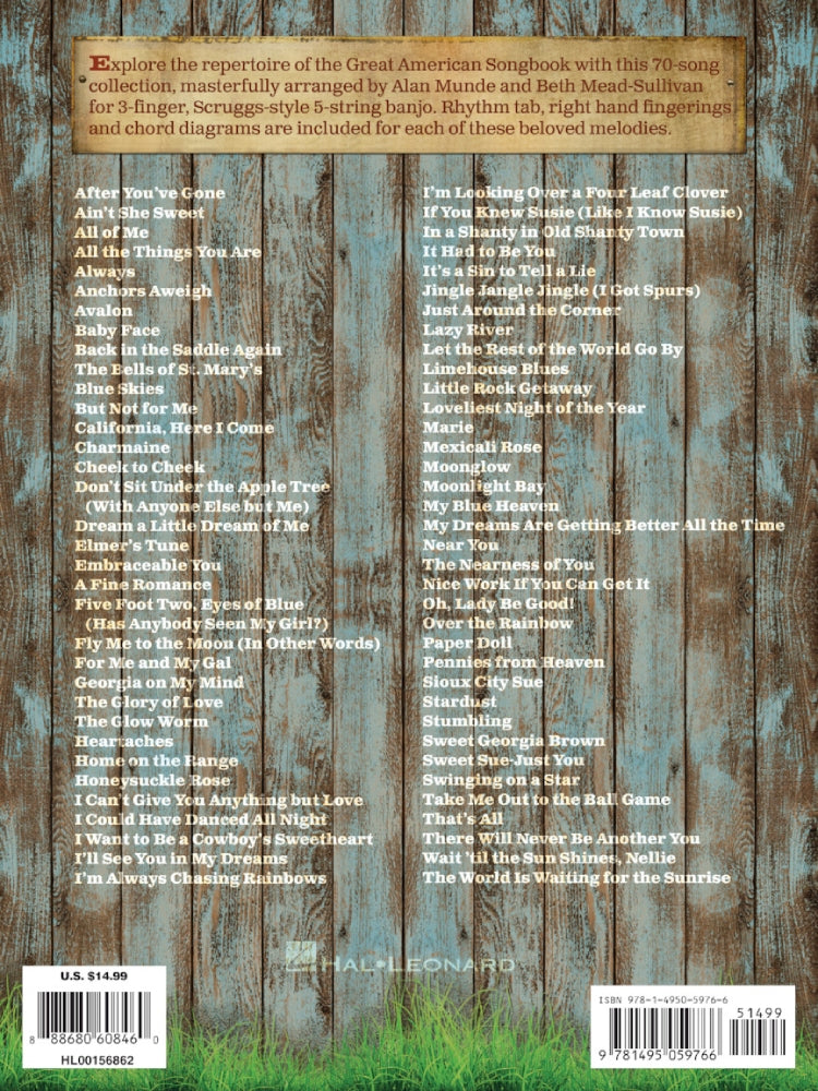 The Great American Banjo Songbook TAB