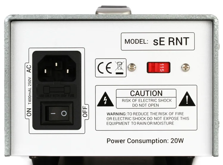 sE Electronics Rupert Neve RNT Multi pattern Large diaphragm Tube Condenser Microphone